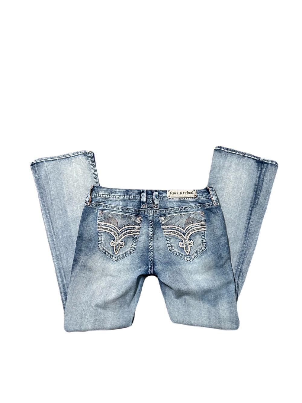 Rock Revival Brunella Bootcut Jeans Women’s 32 Light Wash Denim